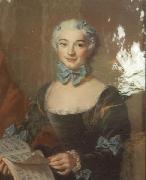 unknow artist Portrait of Mme Thiroux d'Arconville Darlus 1735 china oil painting artist